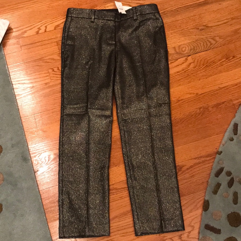 Ann Taylor shimmer ankle pants